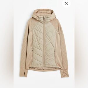 PADDED HOODED OUTDOOR JACKET